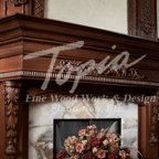 Picture 16 custom wood mantles and fireplaces