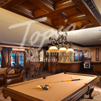 Picture 45 ceiling moulding custom pool tables